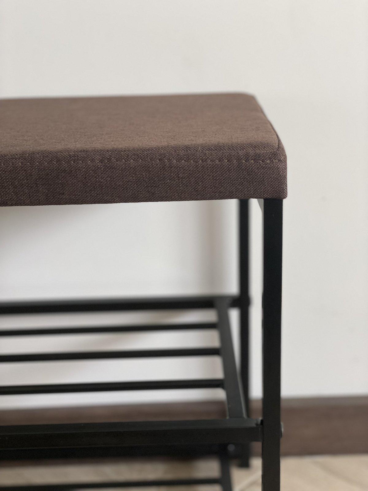 Полка для обуви RS-60 Темно-коричневый/Черный - фото 4 Полка для обуви RS-60 Темно-коричневый/Черный - фото 4