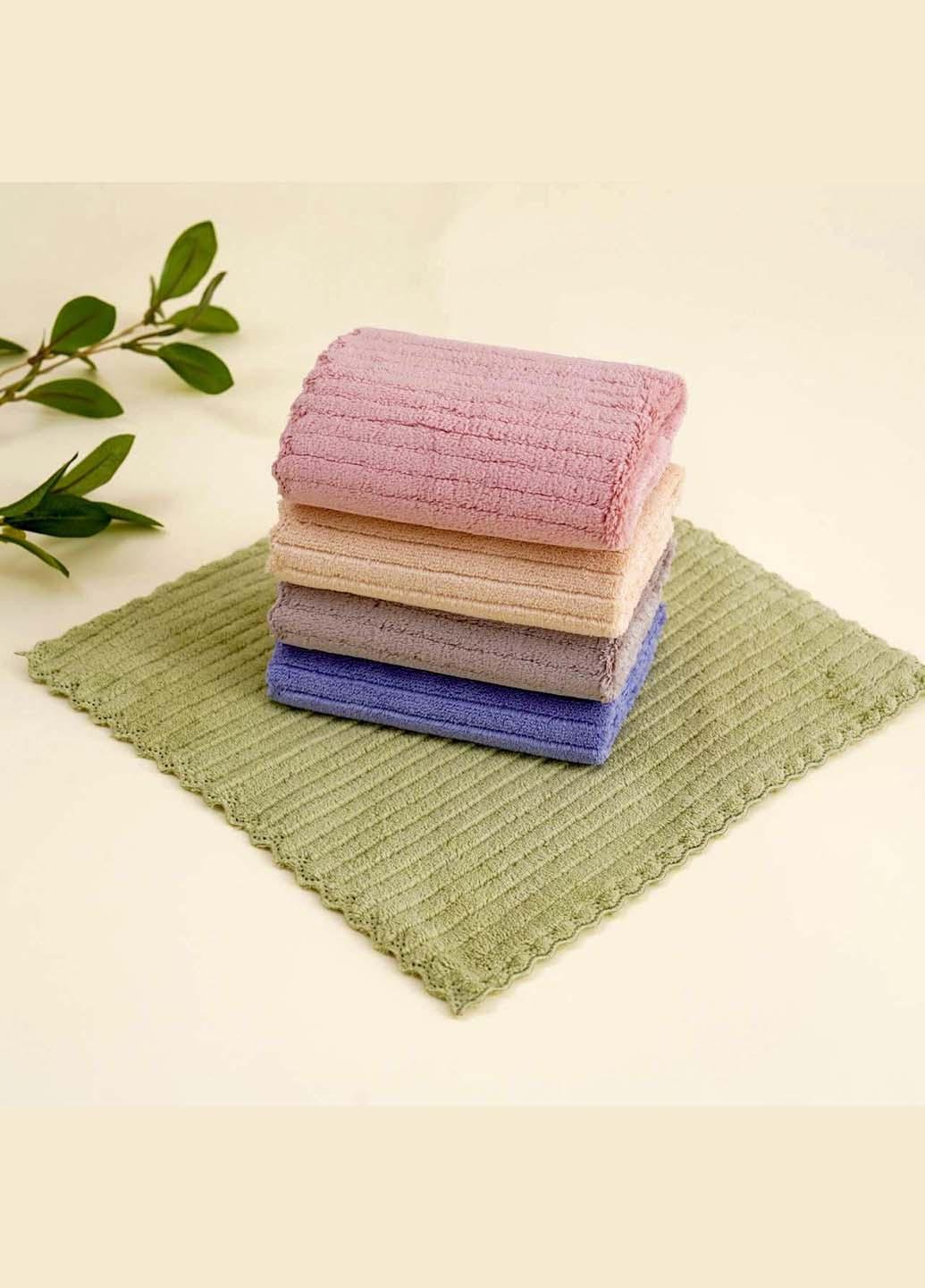 Набор кухонных салфеток микрофибра 5 шт. 30х30 см