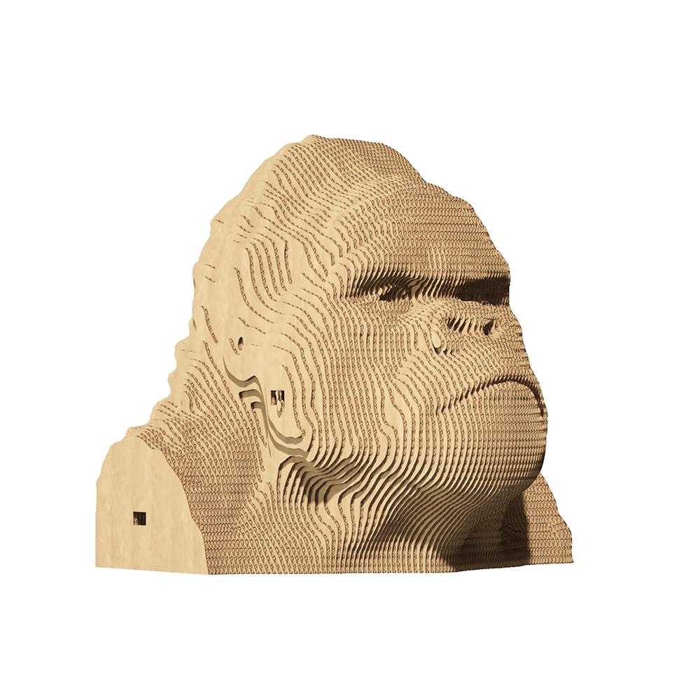 Картонний конструктор Cartonic 3D Puzzle GORILLA (8987158) - фото 8