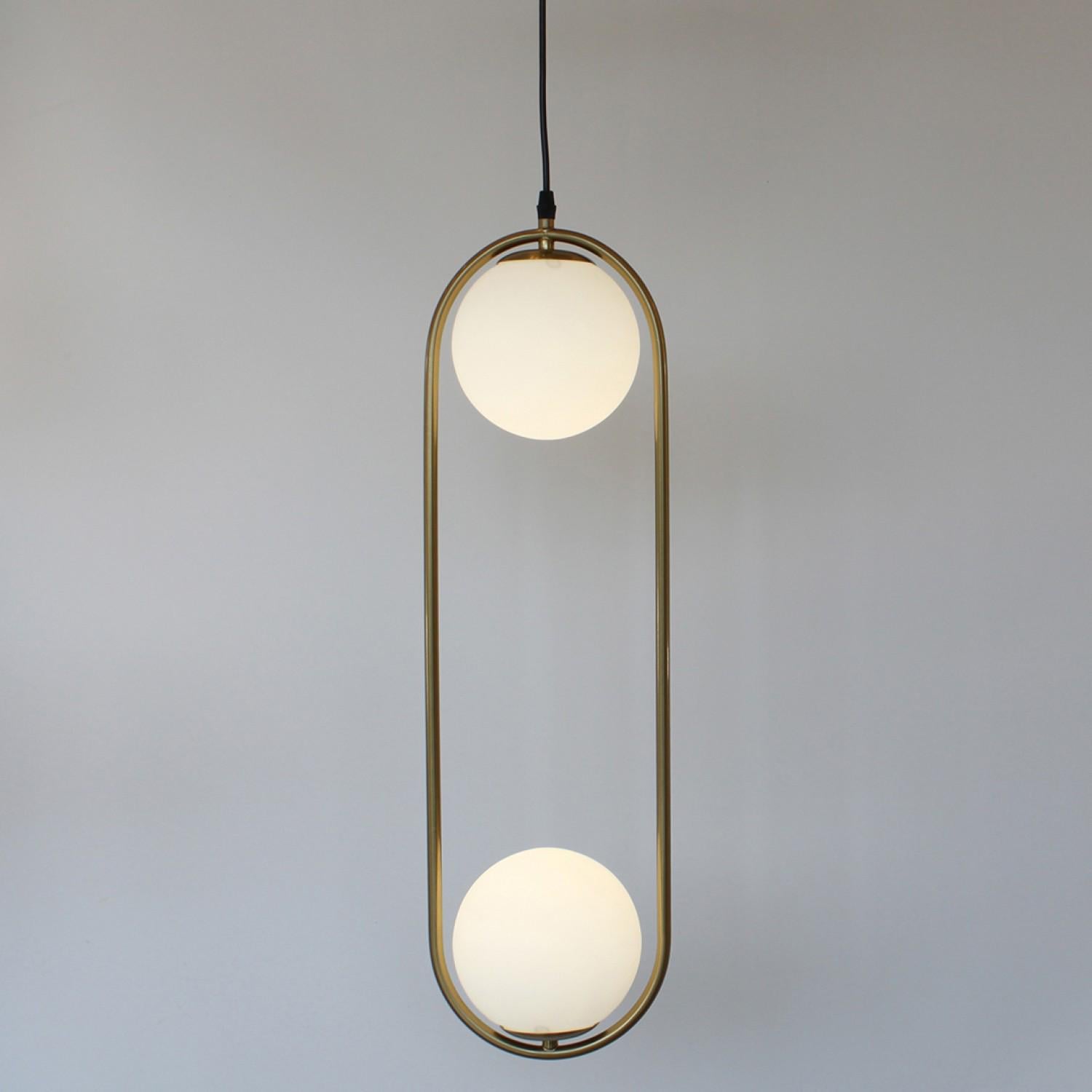 Подвесний светильник Friendlylight Hoop C Brass FL3026