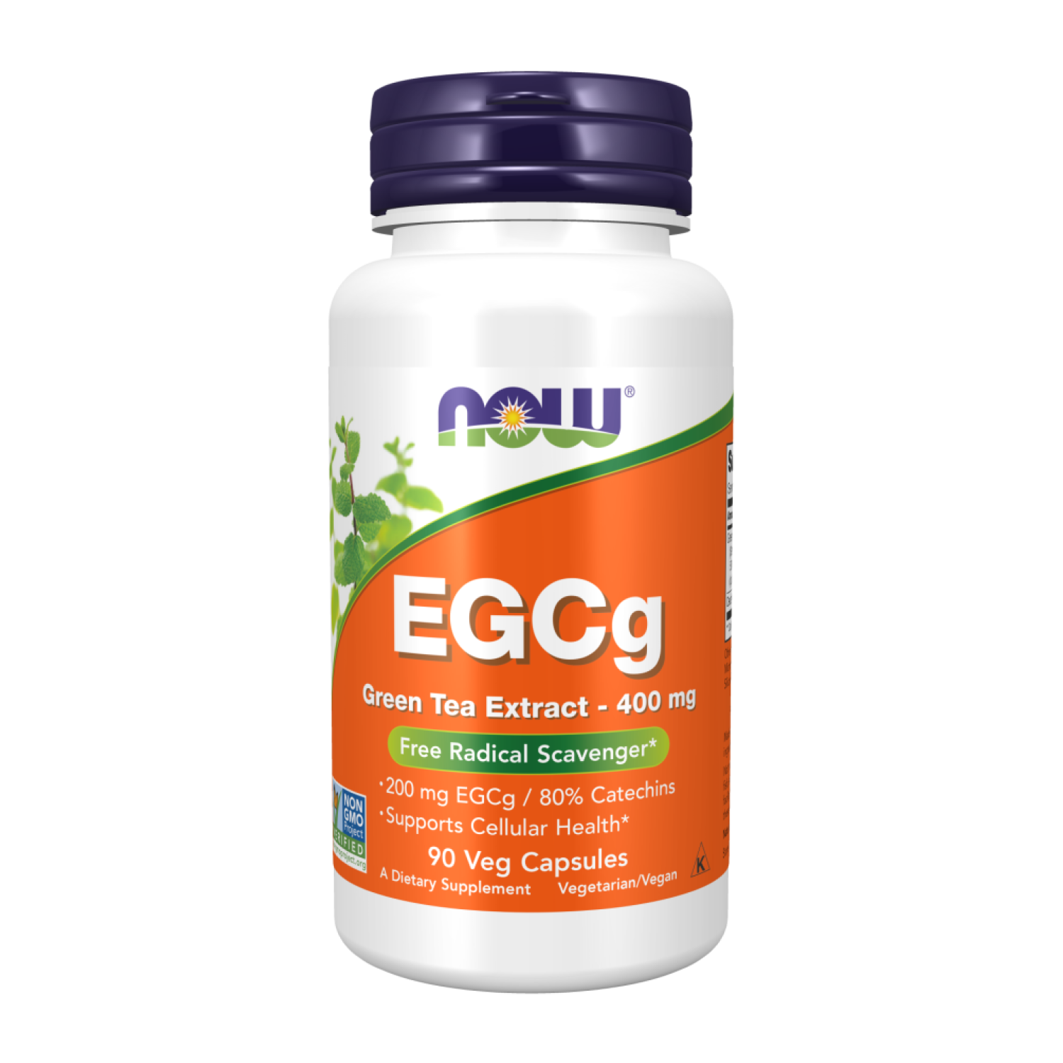Екстракт зеленого чаю Now Foods 400 мг 90 капс. (CO003690)