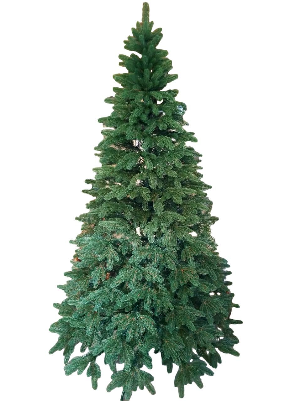 Штучна ялинка Преміум ствольна лита 1,8 м Зелений (123-41-Прем.З-180)