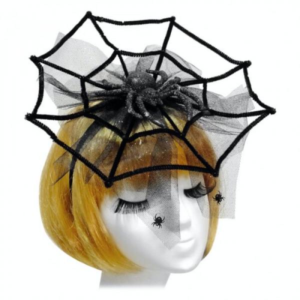 Декор для Хэлоуина Seta Вуалетка Черная вдова (15-604)