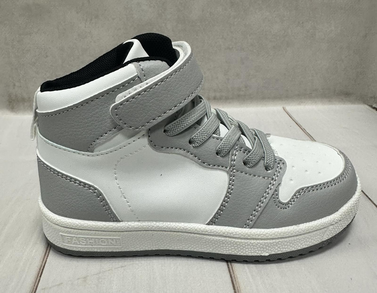 Кросівки-хайтопи дитячі Kimbo air р. 28 17,5 см Білий/Сірий Кросівки-хайтопи дитячі Kimbo air р. 28 17,5 см Білий/Сірий