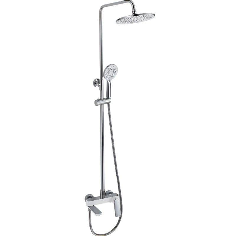 Душова система MIXXUS Premium Derby 009-J з виливом латунь Білий/Хром (MI6616)