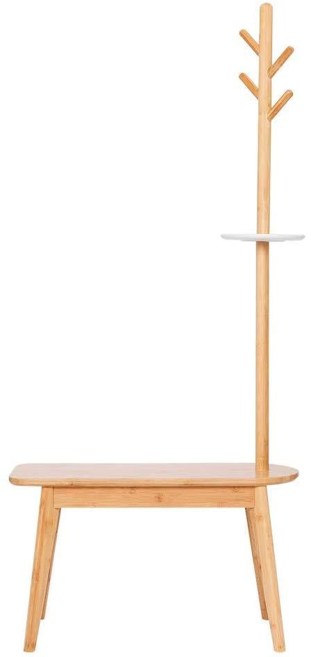 Вешалка-стойка для одежды из дерева Айтос Ваниль (СВГ-003202)