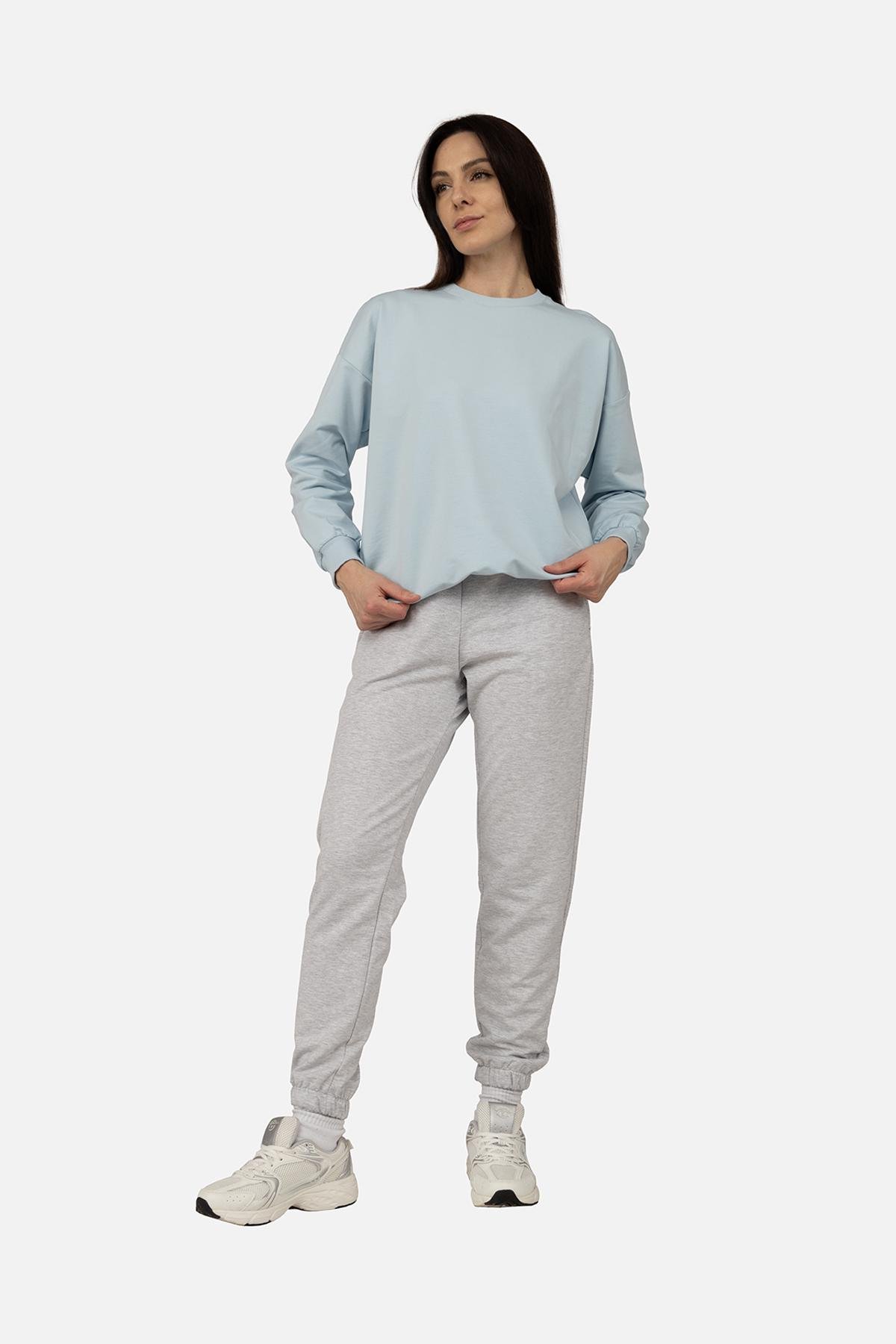 Свитшот женский ЦБ-00266289 р. 50 Голубой (SKT001035643) Свитшот женский ЦБ-00266289 р. 50 Голубой (SKT001035643)