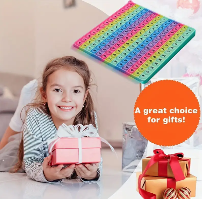 Гра розвиваюча Таблиця множення 12x12 сенсорна антистрес (2104) - фото 3