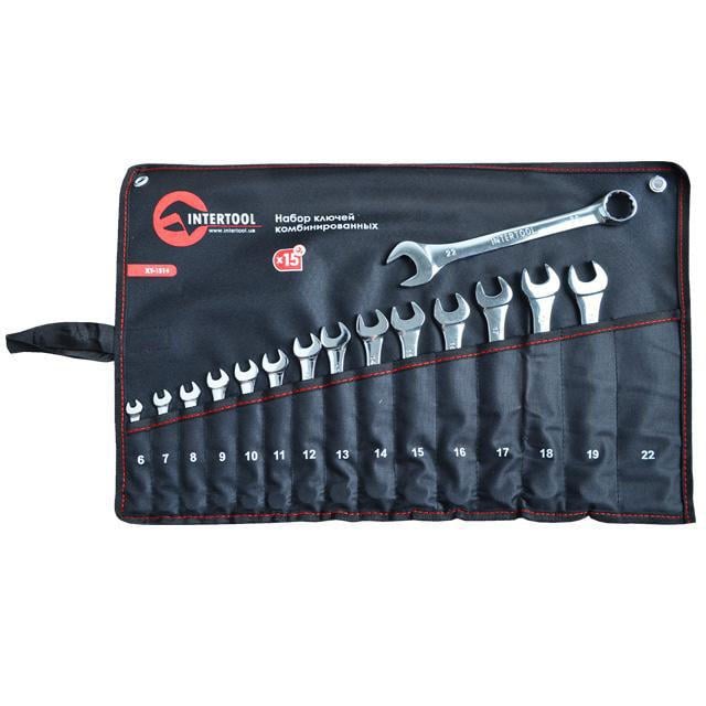 Набор комбинированных ключей Intertool XT-1514 15 шт. (9395228)