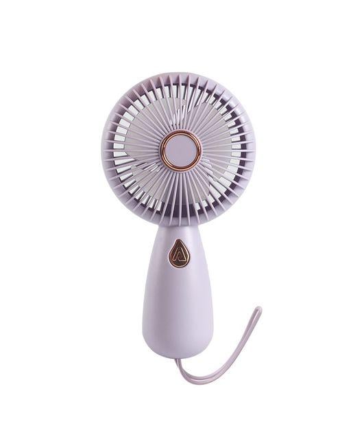 Вентилятор FAN аккумуляторный Сиреневый (ZB103)