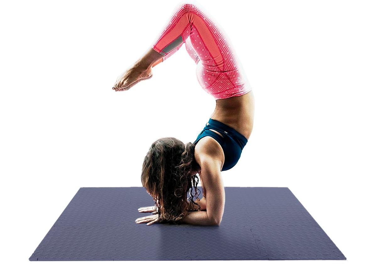 Татами мат-пазл EasyFit SwallowTail Хвост ласточки 4 шт./60х60х1 см Синий (EF-1950-BE) - фото 6 Татами мат-пазл EasyFit SwallowTail Хвост ласточки 4 шт./60х60х1 см Синий (EF-1950-BE) - фото 6