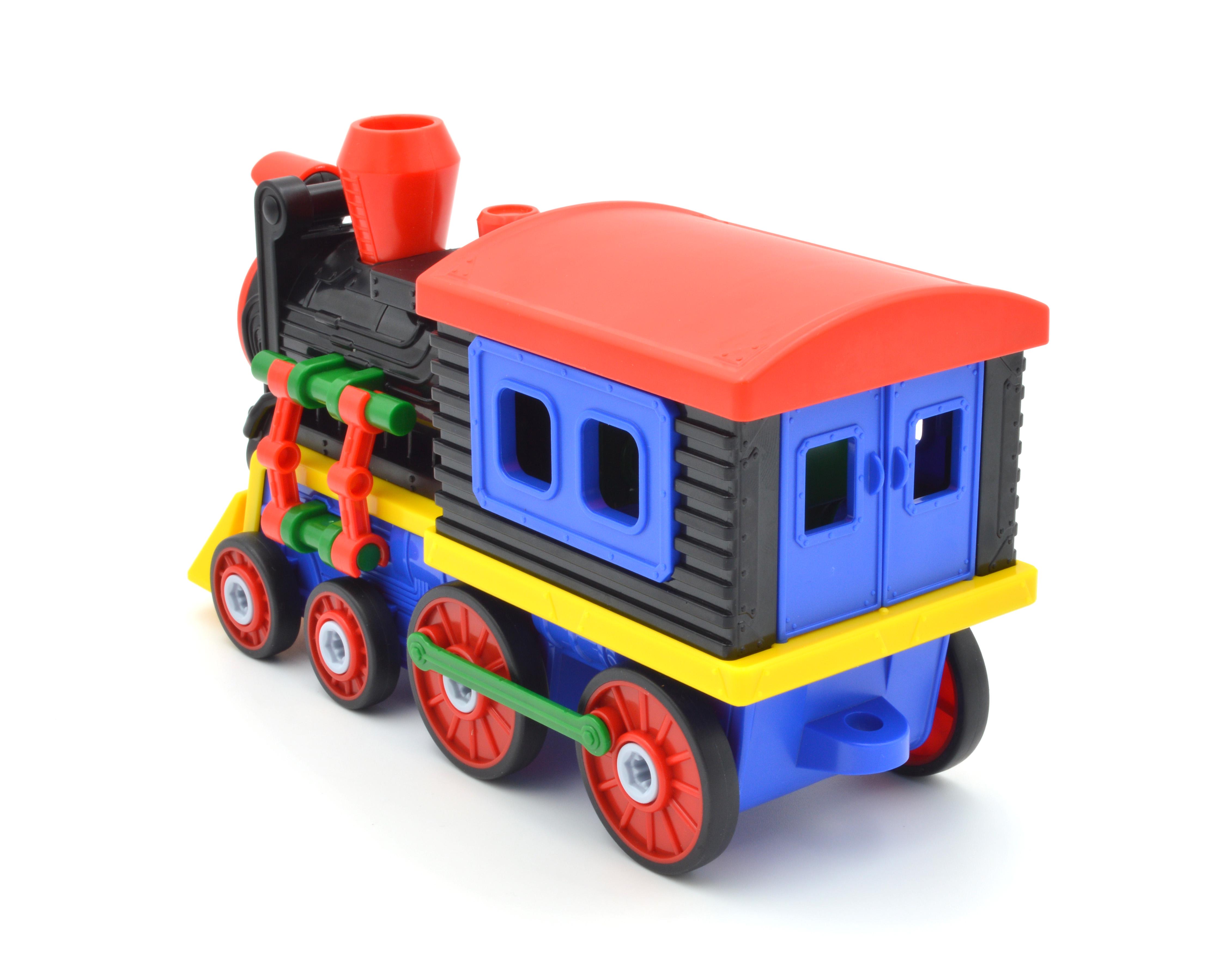 Конструктор 1371 Паровоз (1371) - фото 3 Конструктор 1371 Паровоз (1371) - фото 3