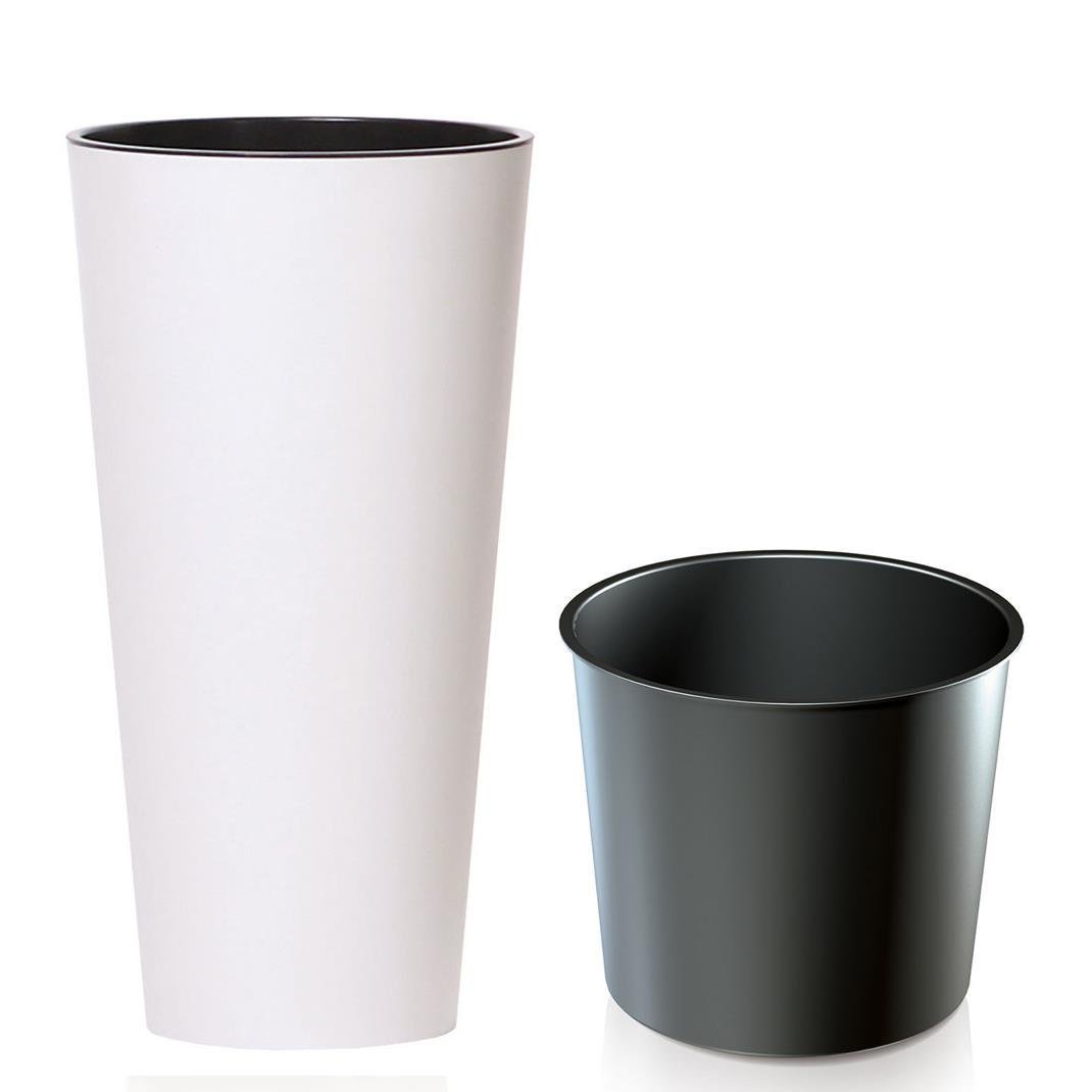 Горшок для цветов Prosperplast TUBUS 40х37 см Белый (74954-449)