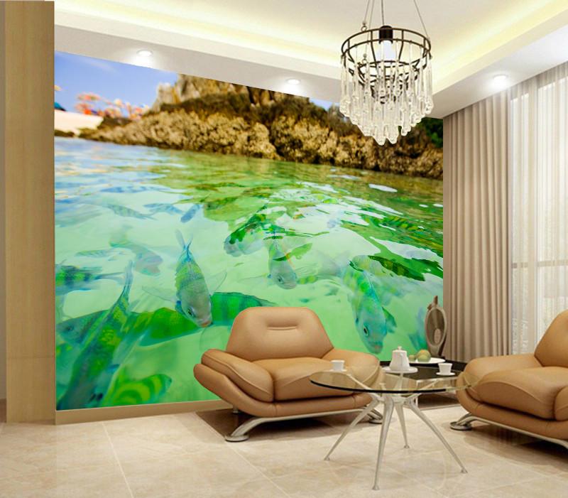 Фотообои на стену флизелиновые подводный мир Рыба в воде Фотообои на стену флизелиновые подводный мир Рыба в воде