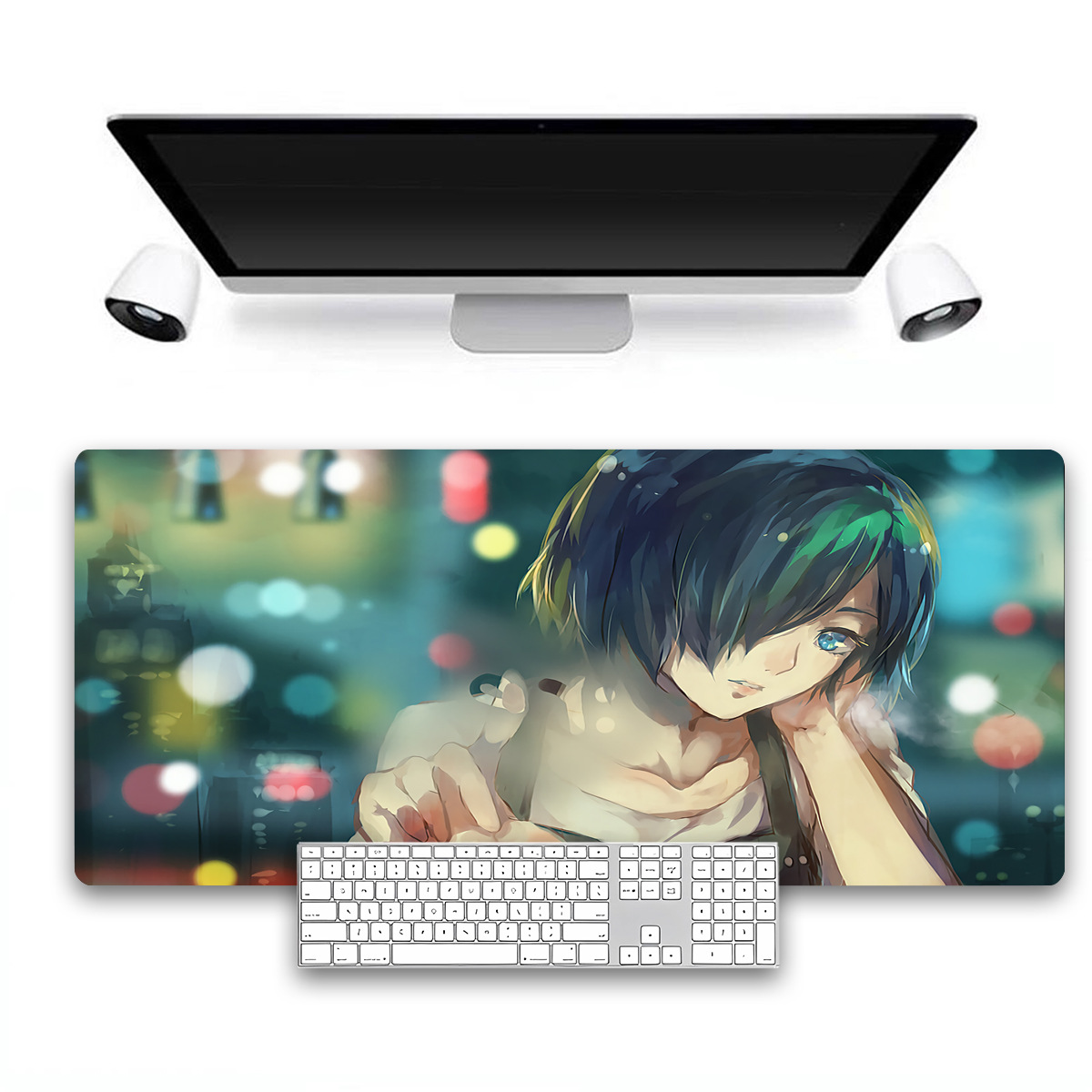 Коврик для мышки с Аниме принтом Tokyo ghoul 800х300х3 мм (0212)
