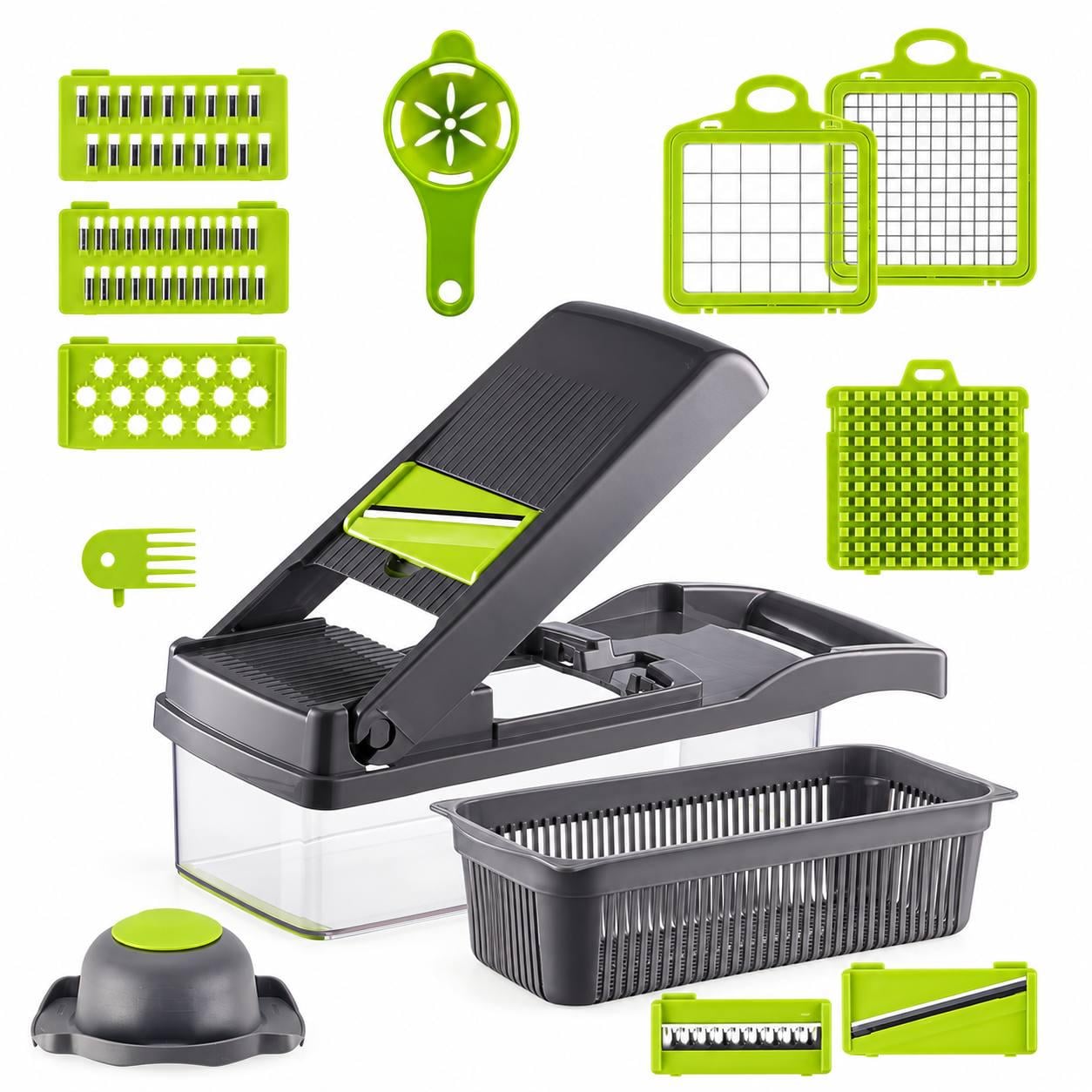 Овощерезка 14в1 Veggie Slicer с контейнером (b58cd7eb)