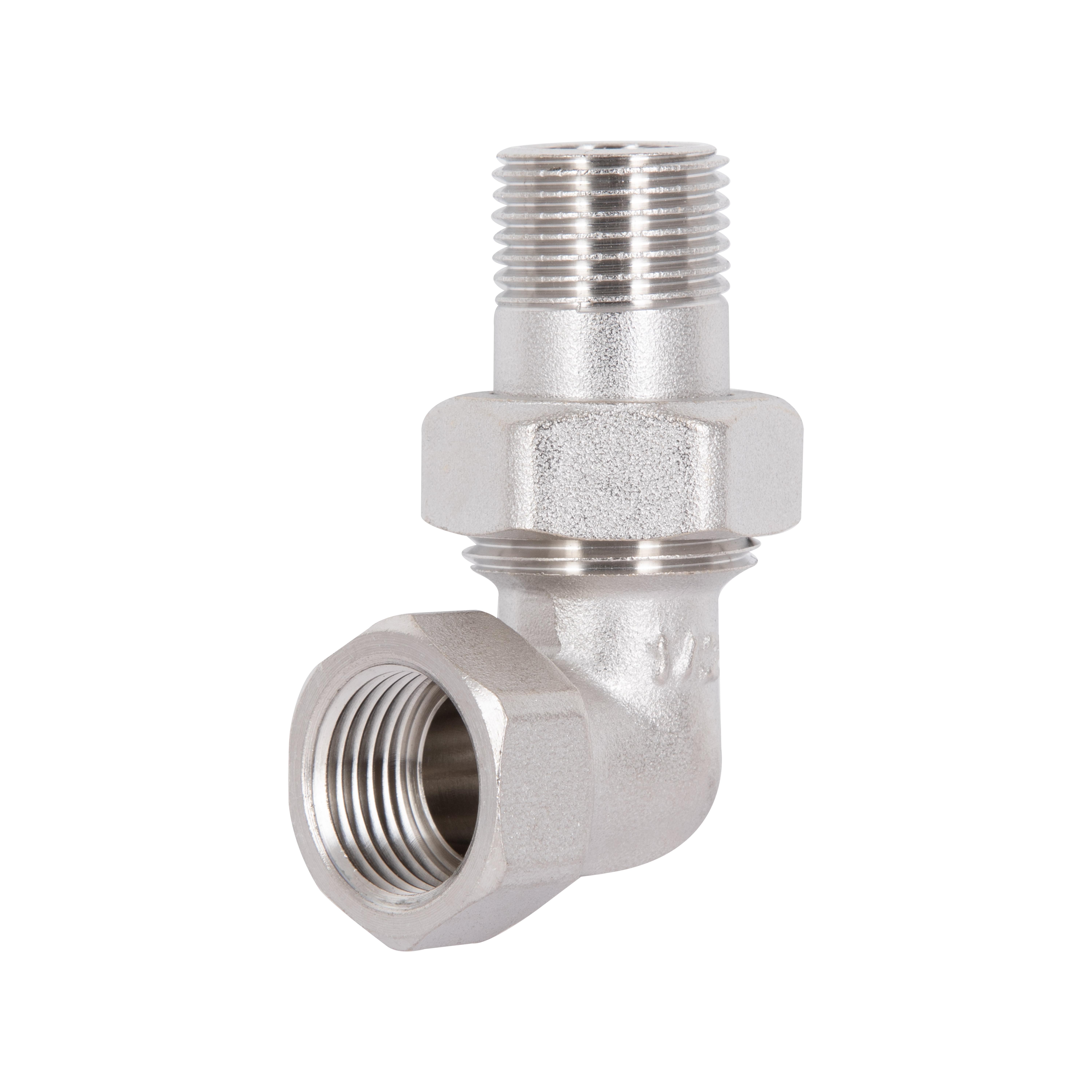 Угон-американка Thermo Alliance Forte 1/2" ВЗ никелированный угловой (SF191W15)