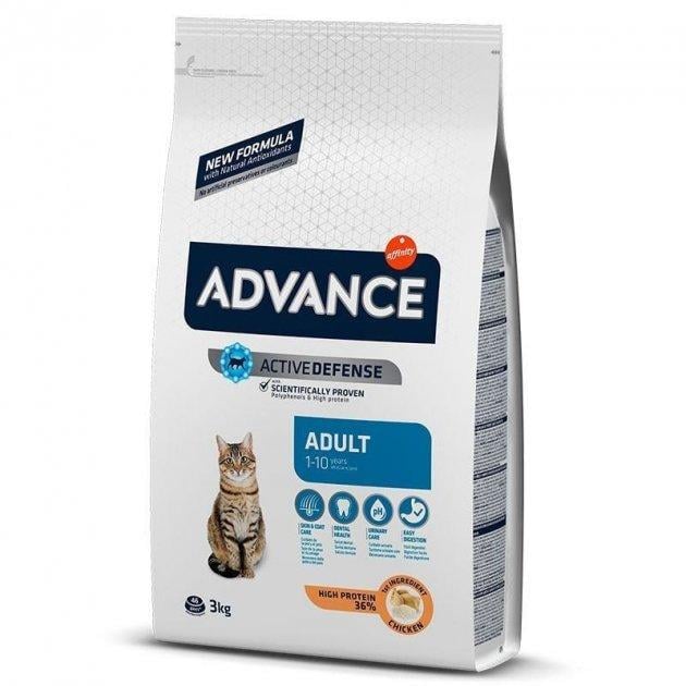 Корм сухий для котів Advance Cat Chicken and Rice з куркою та рисом 3 кг (11237796)