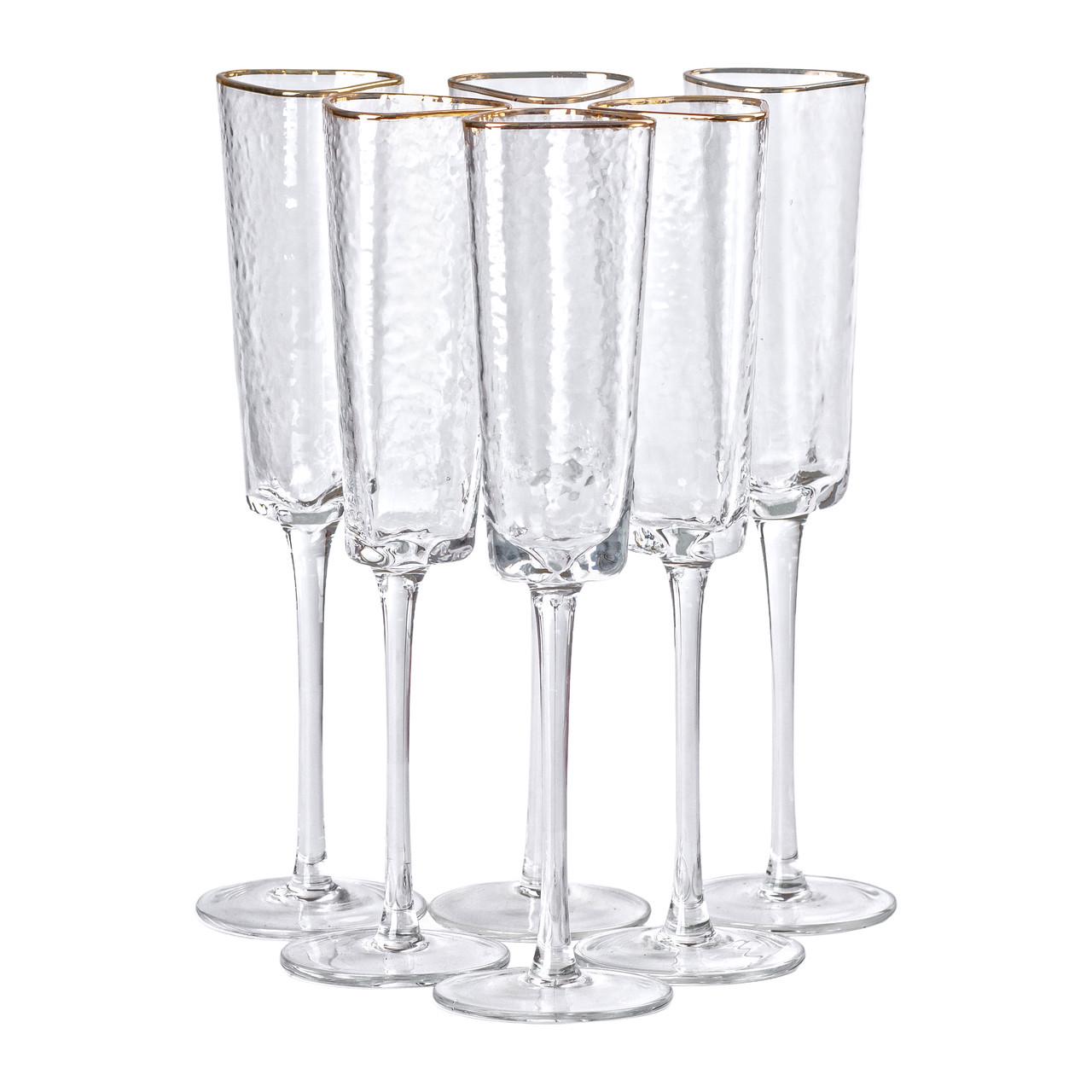 Бокалы для шампанского 200 мл 6 шт. (HP-16-23)