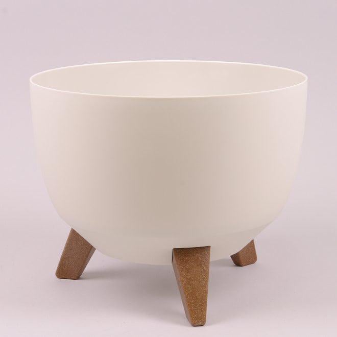 Горшок пластмассовый Flora Misa Roma 40 см 81241 Кремовый (DR013385)