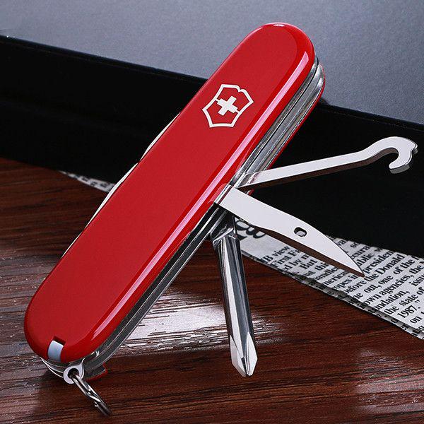 Комплект нож Victorinox Super Tinker 1.4703/чехол с фонариком - фото 10