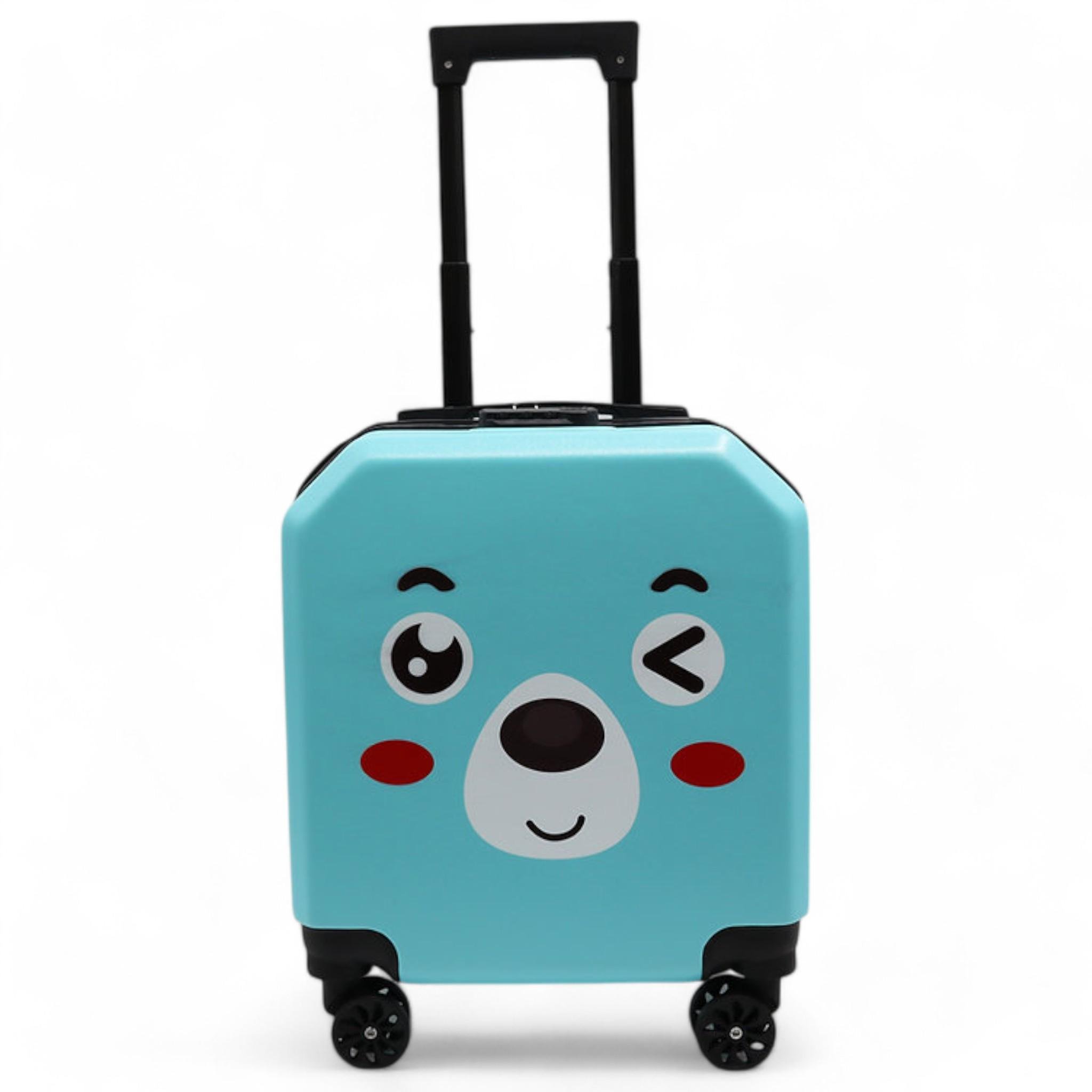 Валіза дитяча H&H Minty Bunny ABS-пластик на 4 коліщатках з кодовим замком 35 л (S_F-3)