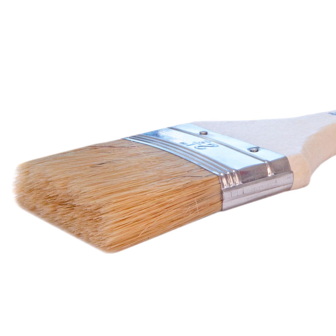 Пензель для фарб флейцевий HORSAY Hard змішаний ворс 2,5″ (1901-064) - фото 2