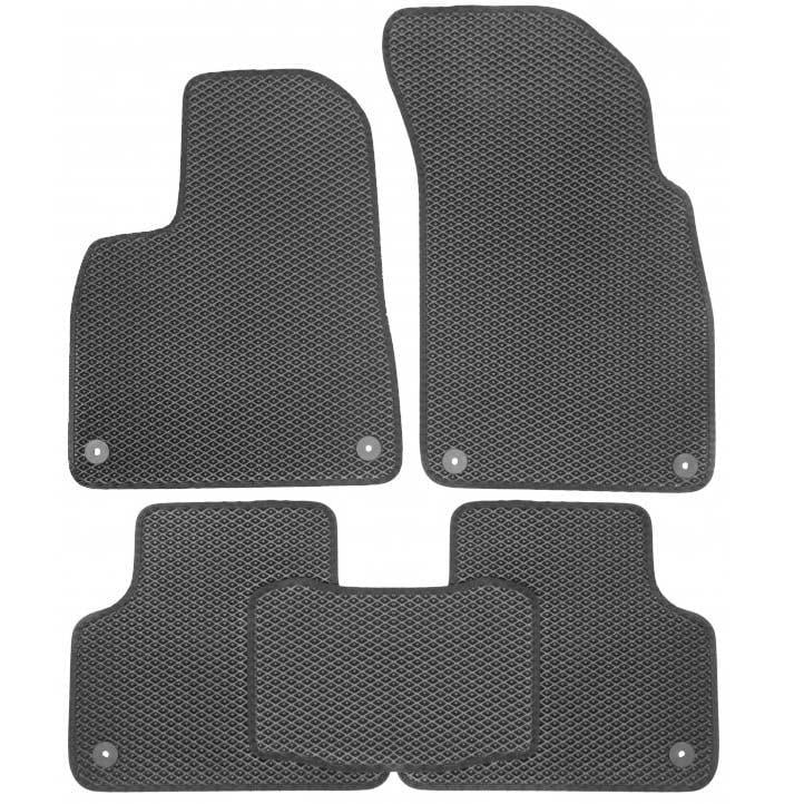 Коврики в салон для Audi Q7 '15- EVA-полимерные Серый  (204991)