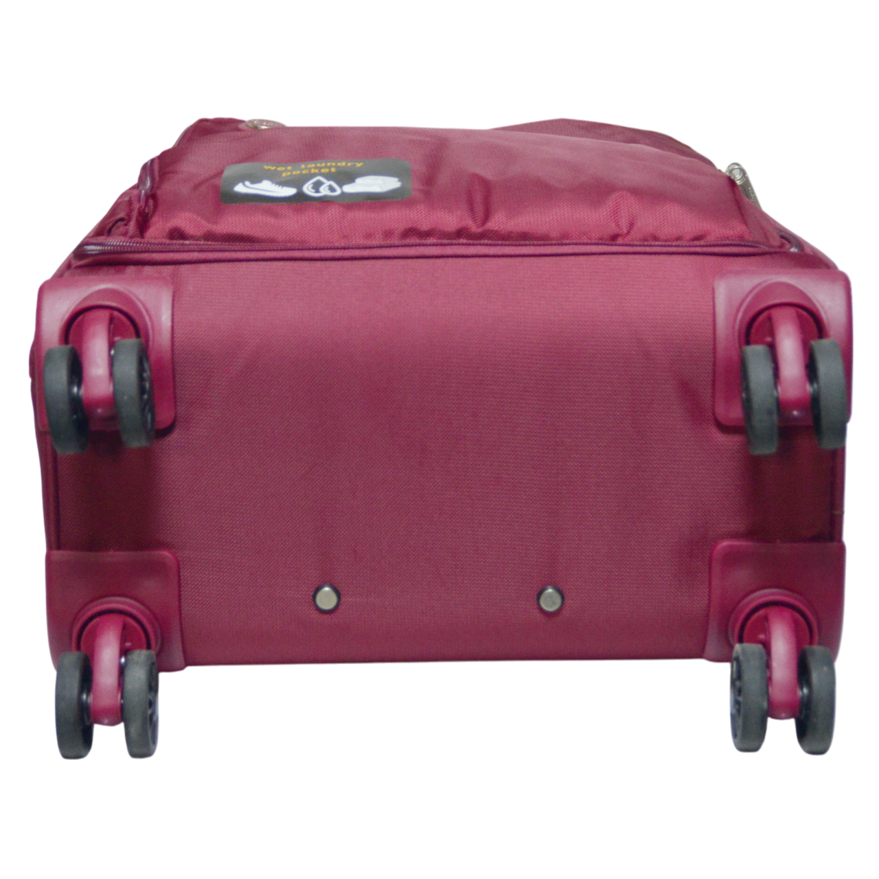 Валіза Goby London GB-3004/24 текстильна з кишенями 4 колеса замок TSA 24" 65 л Red (2503870069) - фото 5 Валіза Goby London GB-3004/24 текстильна з кишенями 4 колеса замок TSA 24" 65 л Red (2503870069) - фото 5