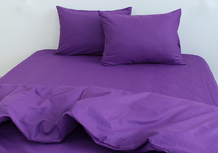 Комплект постельного белья TAGtekstil Sunset Purple двуспальный наволочки 70x70 см