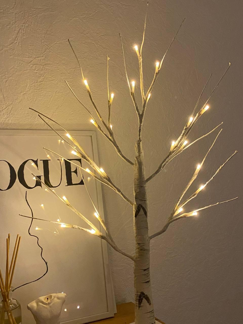 Світильник-дерево Берізка від USB та 3АА 60 см (1270) - фото 4