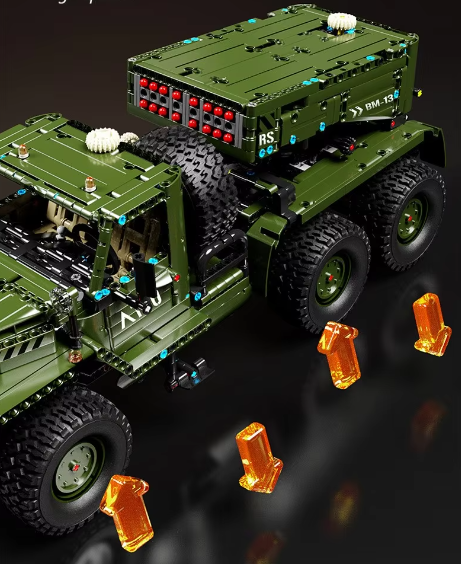 Конструктор детская игровая военная ракетная установка T4011 2268 деталей - фото 2 Конструктор детская игровая военная ракетная установка T4011 2268 деталей - фото 2