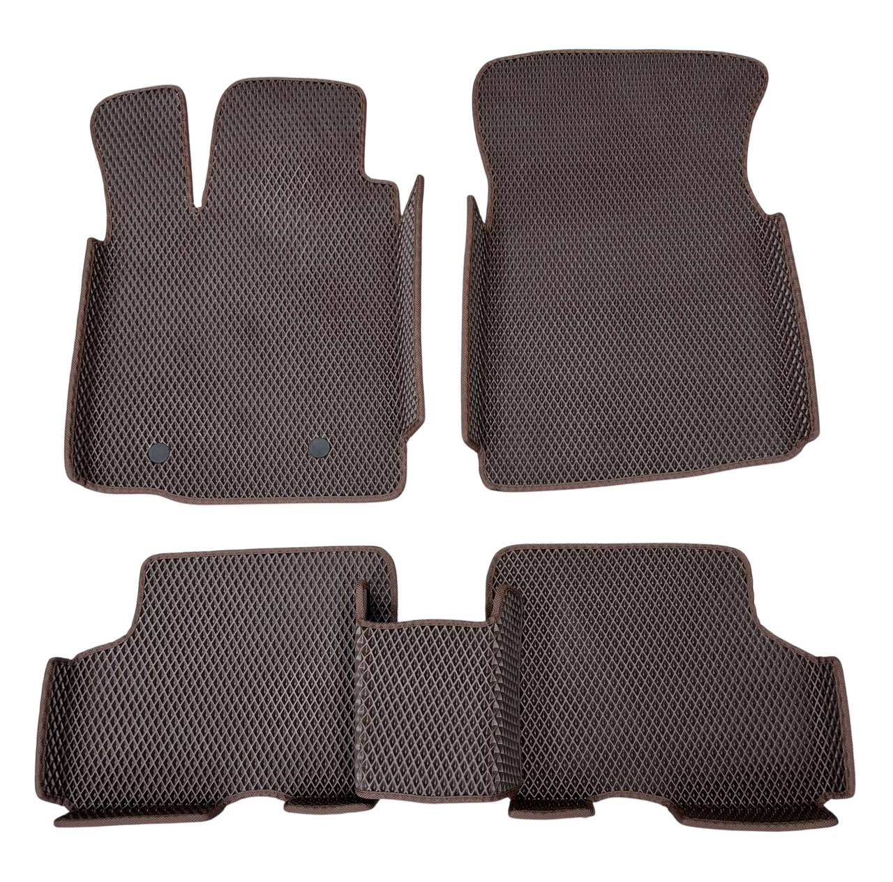 Коврики EVA с бортиками в салон для DACIA Logan MCV 2006-2012 гг. Черный (1984983558)