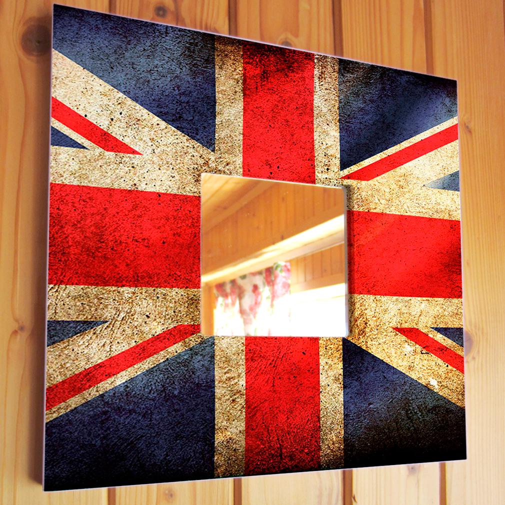 Зеркало декоративное Флаг Великобритании 260х260 мм (M03009) Зеркало декоративное Флаг Великобритании 260х260 мм (M03009)