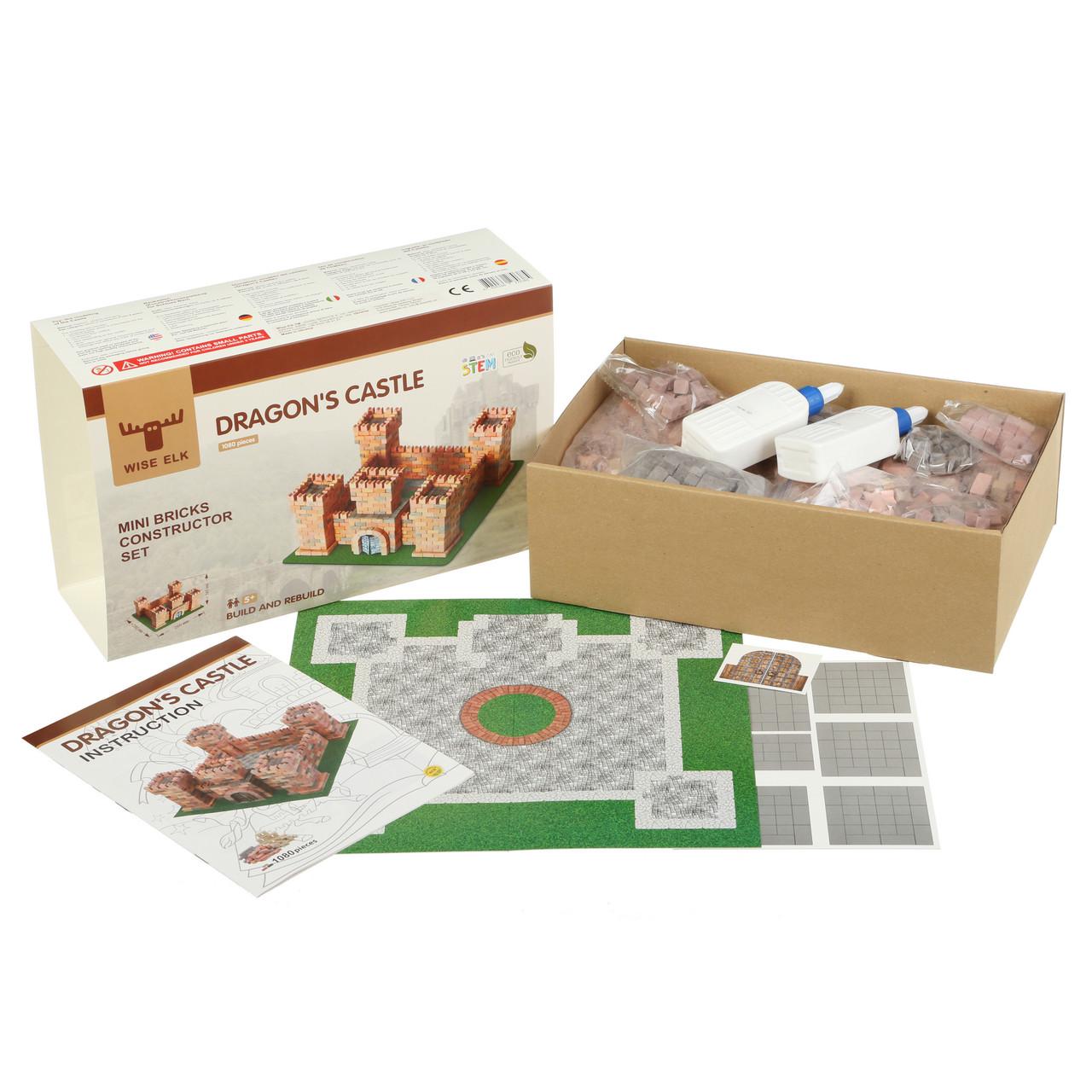 Конструктор керамічний із міні цеглинок Замок дракона - фото 4 Конструктор керамічний із міні цеглинок Замок дракона - фото 4