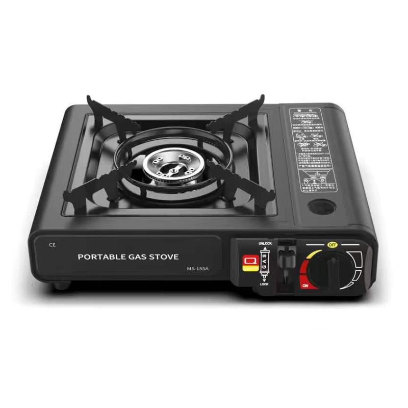 Портативная газовая плита MS-155A Black (19979)