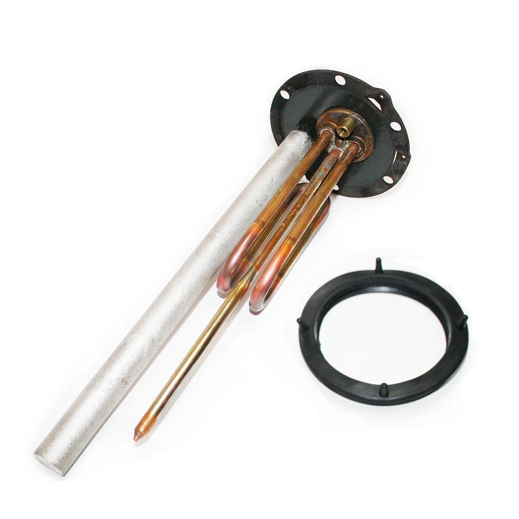 Ремкомплект у зборі для бойлера Atlantic 2000 Вт тен анод фланець прокладка - фото 2