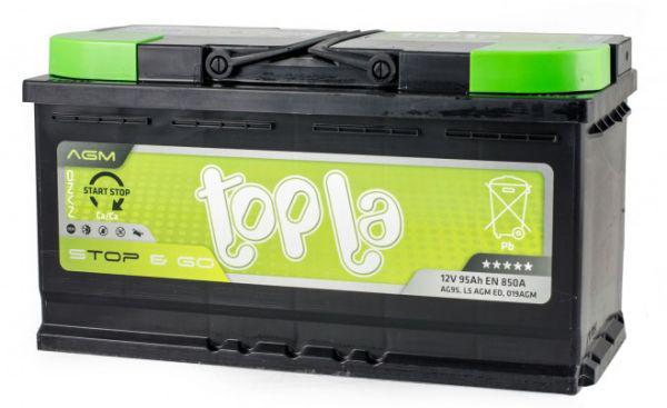 Аккумулятор Topla AGM Euro 95Ah 12V (114090)