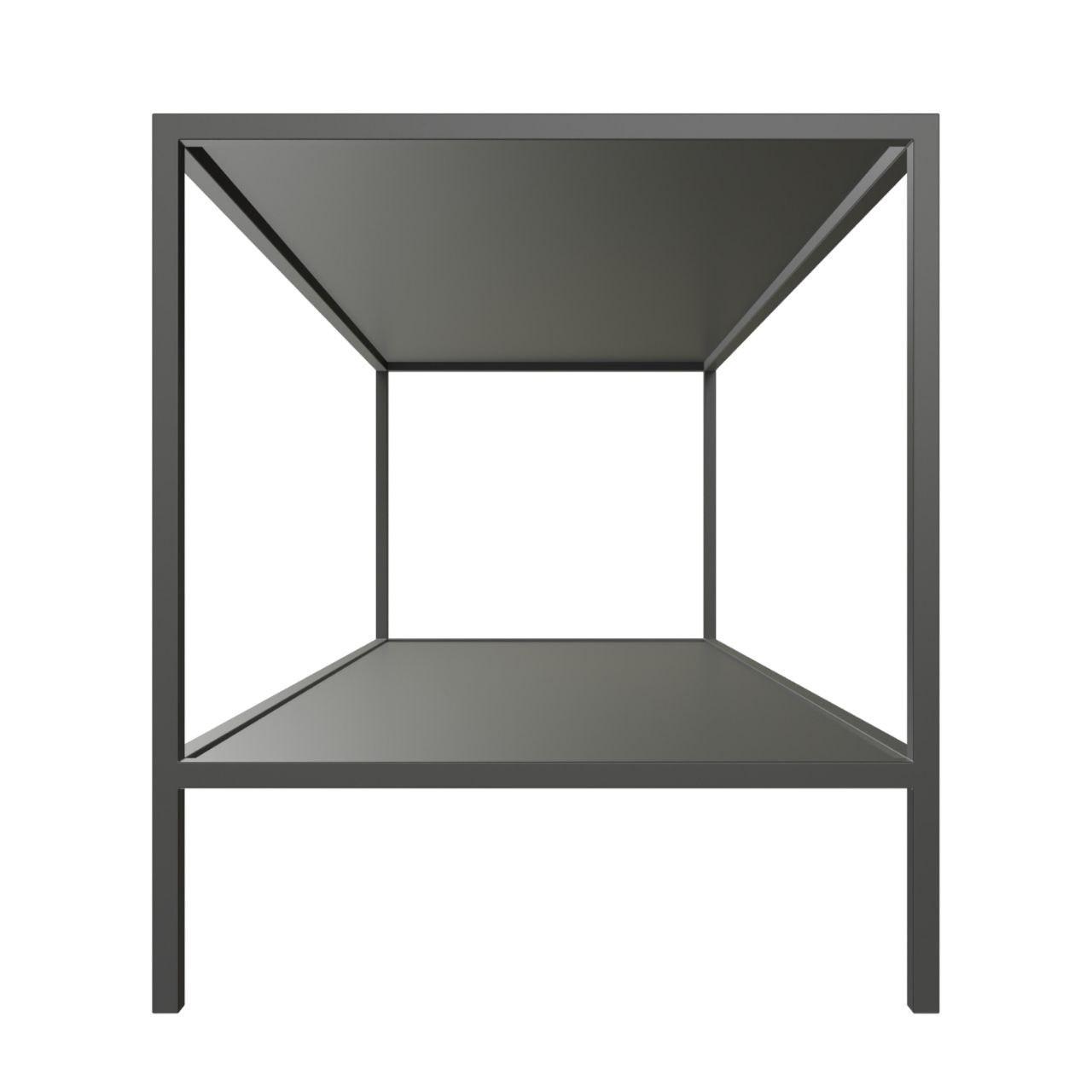 Підставка для взуття Grid LOFT дворівнева металева 900х350х450 мм Чорний (2048754984/К0518) - фото 2 Підставка для взуття Grid LOFT дворівнева металева 900х350х450 мм Чорний (2048754984/К0518) - фото 2