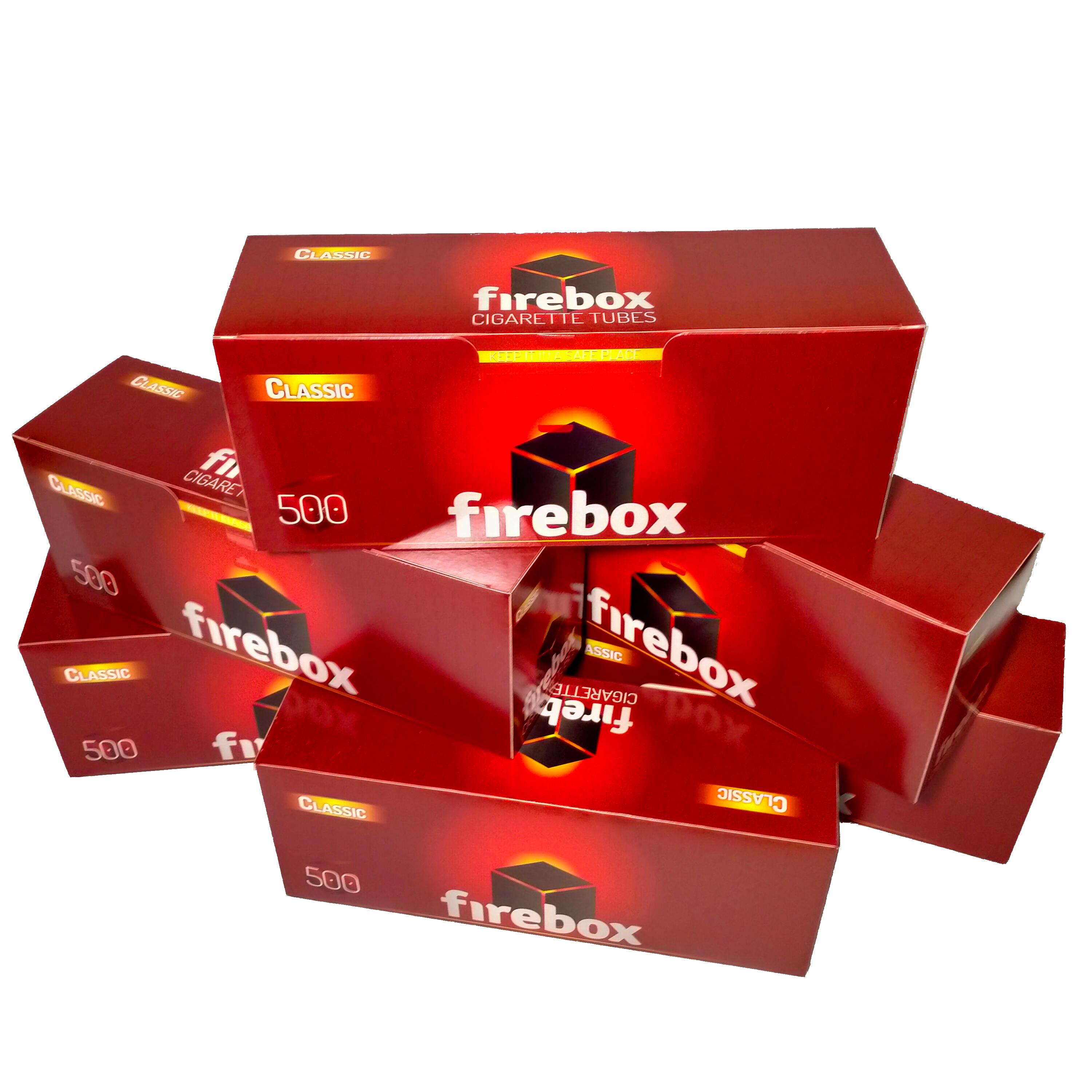 Сигаретные гильзы Firebox Набор 6 пачек по 500 шт. Сигаретные гильзы Firebox Набор 6 пачек по 500 шт.