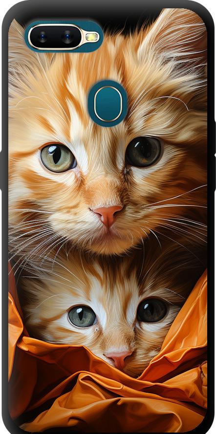 Чехол на Oppo A5S Котики 2 (5664b-1892-42517)
