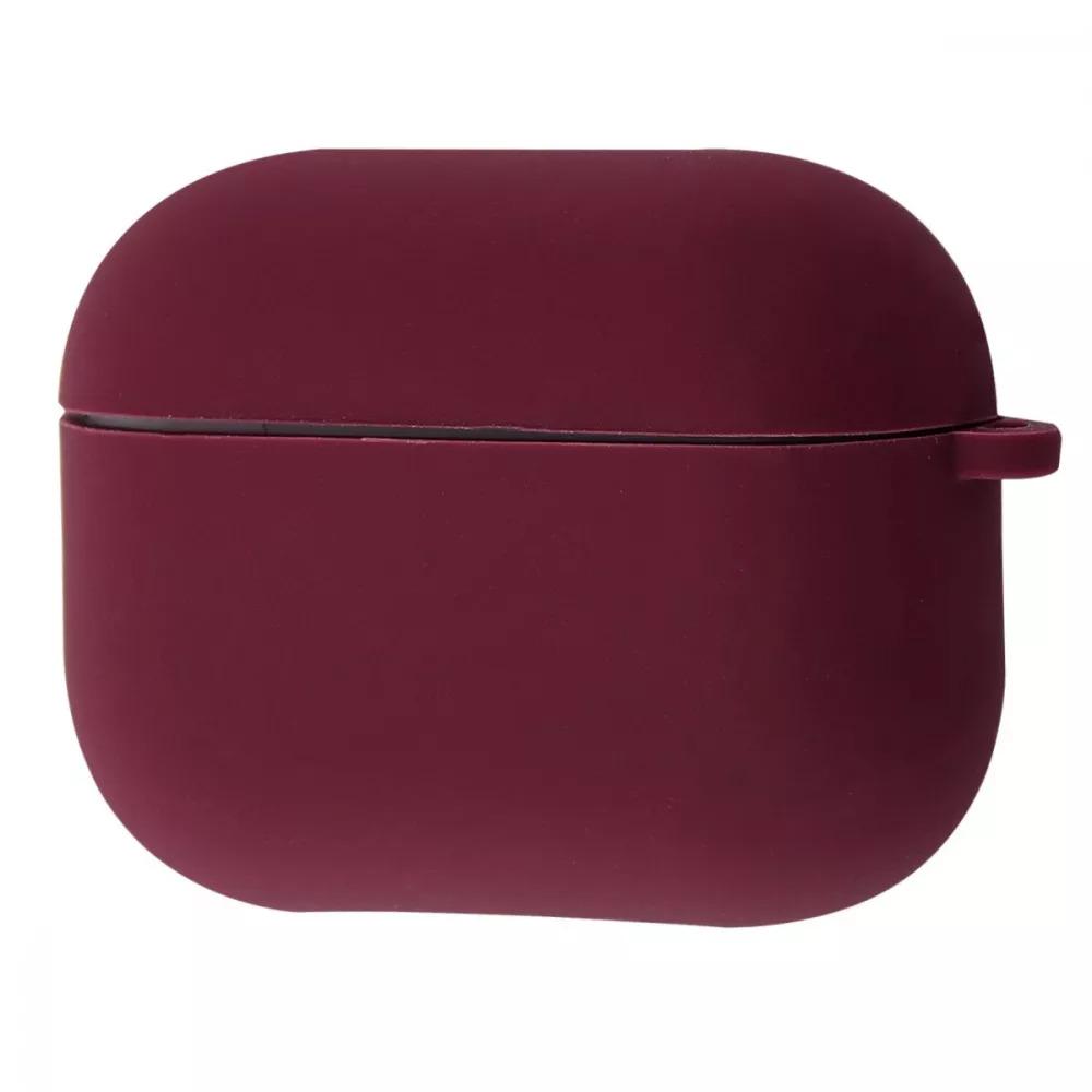 Чехол для наушников PRC Silicone Case Full for AirPods Pro Bordo (13968184)