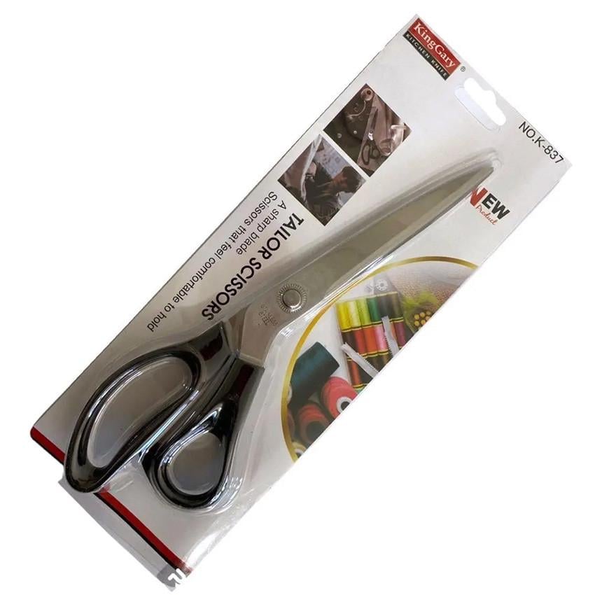 Ножницы для ткани №К-837 с силиконовыми ручками 25,5 см (2531311549)