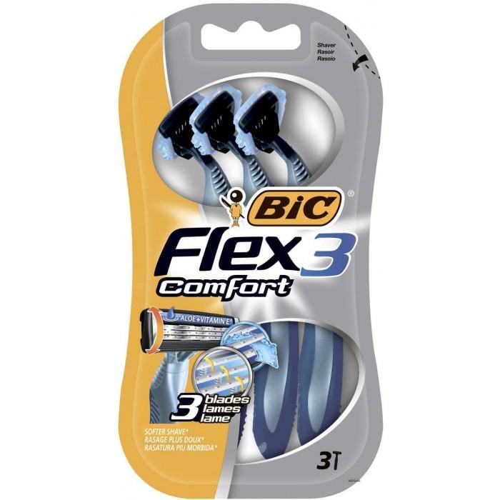 Бритва BIC Flex 3 Comfort 3 шт. (363786)