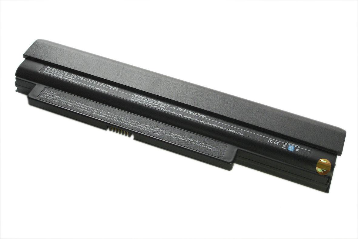 Аккумулятор для ноутбука HP Compaq HSTNN-CB87 DV2 10,8 V 5200 mAh (002620)