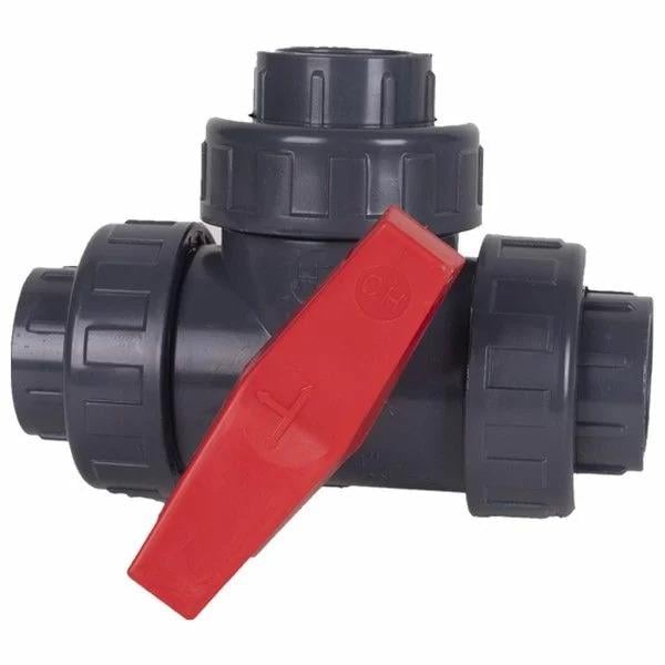 Кран шаровый трехходовой ERA, d25 мм (26269) Кран шаровый трехходовой ERA, d25 мм (26269)