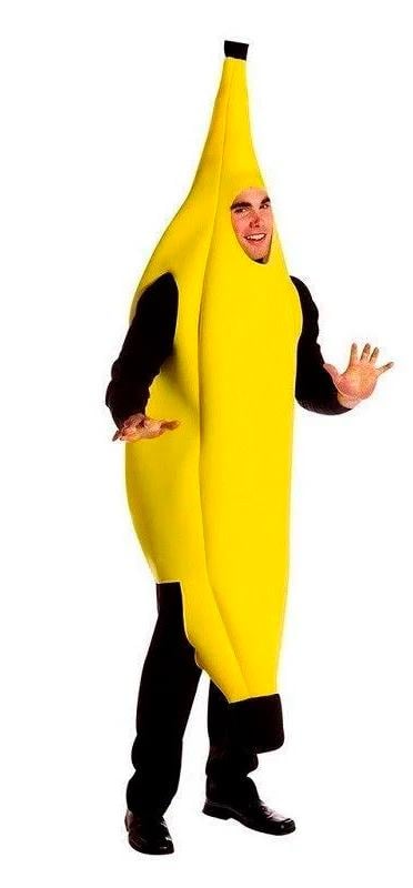 Костюм Resteq Банан для дорослого 168-182 см (VA-Banana Suit L)