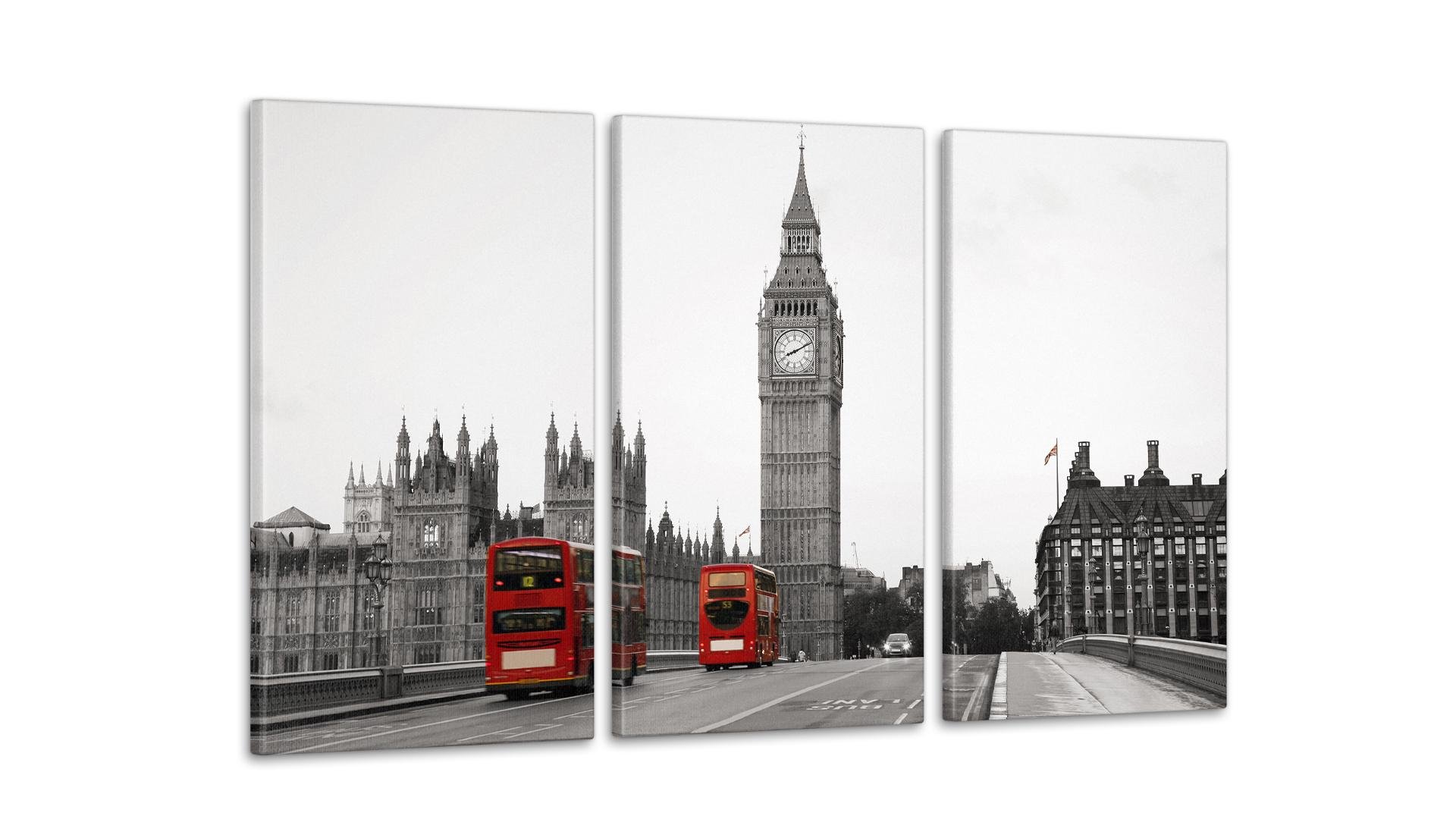 Модульная картина Лондон 53x100 см (Art-131_3А)