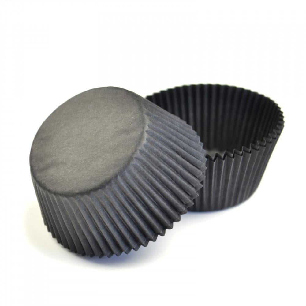 Форма для выпечки кексов/капкейков бумажные 50х30 мм Черный (19573241) - фото 1 Форма для выпечки кексов/капкейков бумажные 50х30 мм Черный (19573241) - фото 1