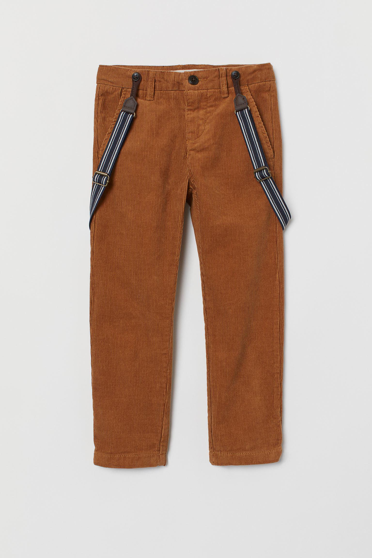 Брюки H&M 92 см Коричневый (30047555810)